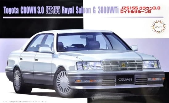 Zdjęcie główne produktu Toyota Crown 3.0 Royal Saloon G (JZS155) 1:24 Fujimi 046082
