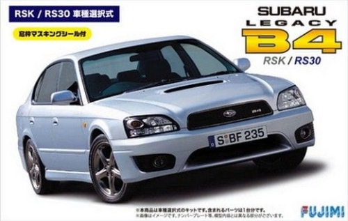 Subaru Legacy B4 RSK/RS30 with Window Frame Masking Stickers 1:24 Fujimi 039329