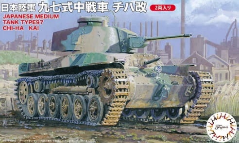 Zdjęcie główne produktu Japanese Medium Tank Type 97 Chi-Ha Kai 1:76 Fujimi 762395