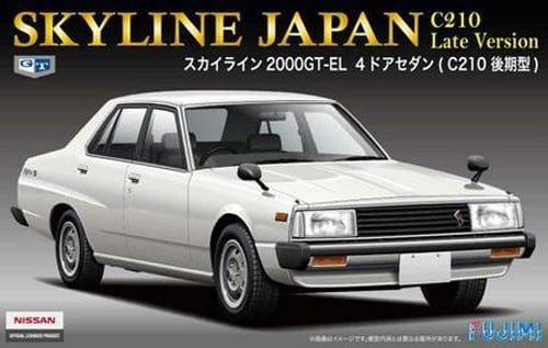 Nissan Skyline Japan 2000GT-EL 4Dr Sedan C210 Late 1:24 Fujimi 038766