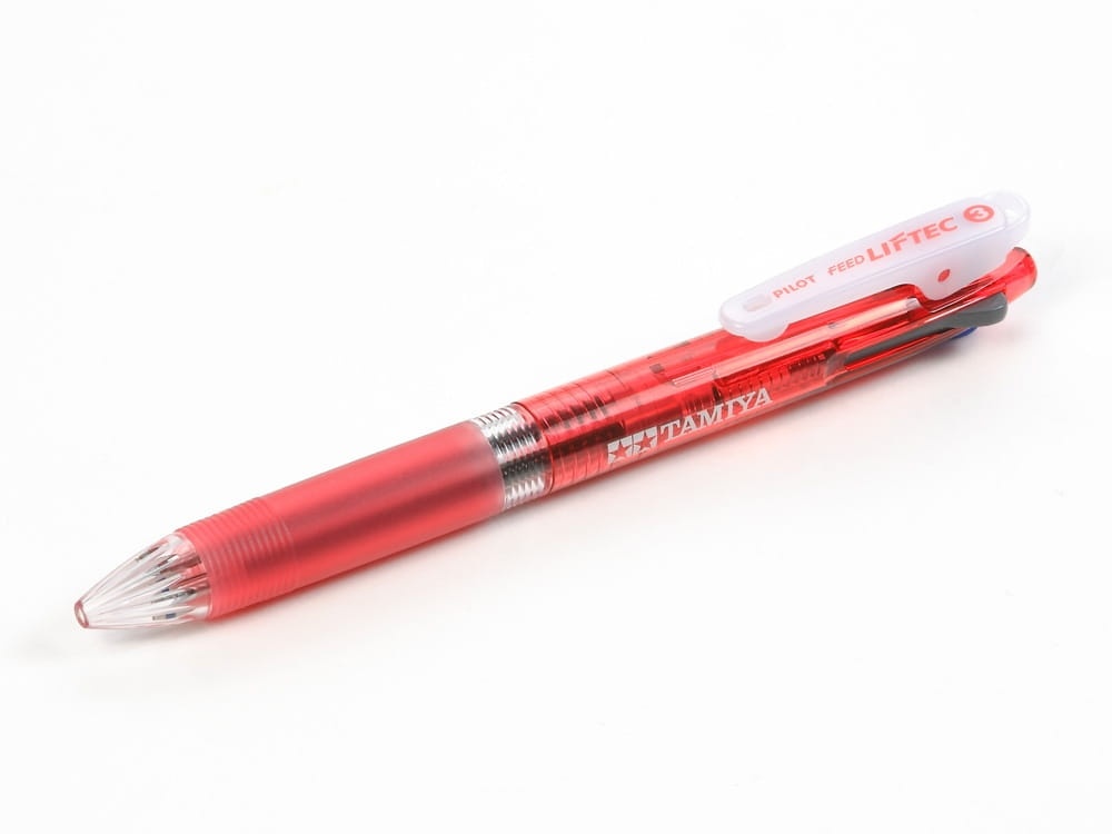 Zdjęcie główne produktu Długopis kulkowy Tamiya Ballpoint Pen (Red) Tamiya 67036
