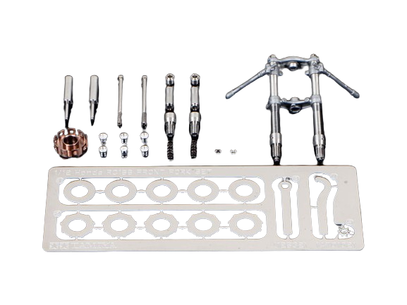 Zdjęcie główne produktu Honda GP Racer RC166 Clutch and Front Fork Set 1:12 Tamiya 12632