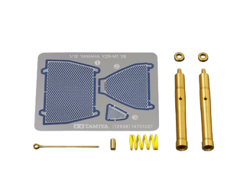 Yamaha YZR-M1 09 Front Fork Set 1:12 Tamiya 12636