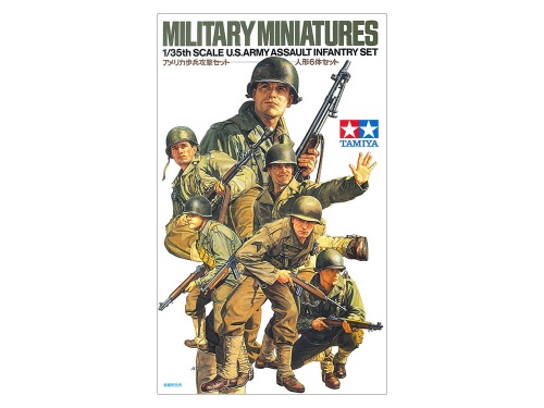 US Assault Infantry Set 1:35 Tamiya 35192