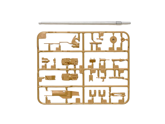 Zdjęcie główne produktu German Panther Ausf.D Metal Gun Barrel Set 1:35 Tamiya 12664