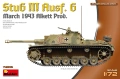 Zdjęcie główne produktu StuG III Ausf. G March 1943 Alkett Prod. 1:72 MiniArt 72105
