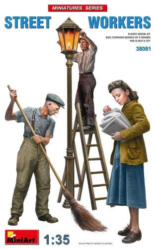 Street Workers 1:35 MiniArt 38081