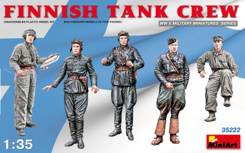 Finnish Tank Crew 1:35 MiniArt 35222