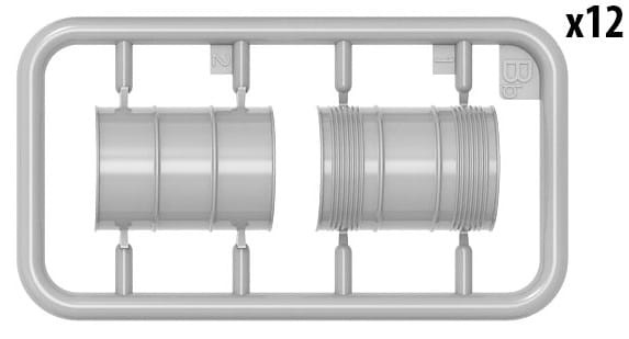 Zdjęcie dodatkowe produktu US Fuel Drums 55 gals. 1:35 MiniArt 35592