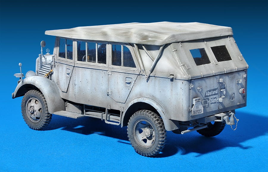 Zdjęcie dodatkowe produktu L1500A Kfz. 70 German Personnel Car 1:35 MiniArt 35147