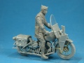 Zdjęcie dodatkowe produktu US Military Policeman w/Motorcycle 1:35 MiniArt 35168