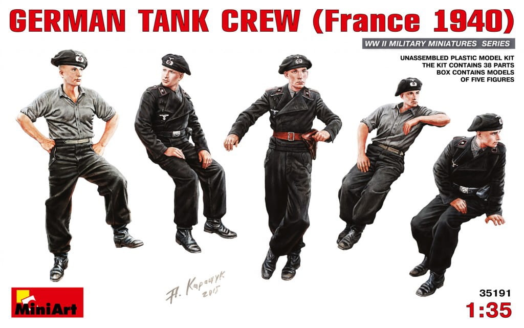 Zdjęcie główne produktu German Tank Crew 1:35 MiniArt 35191