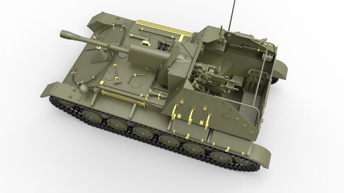 Zdjęcie dodatkowe produktu Su-76M w/Crew Special Edition 1:35 MiniArt 35262