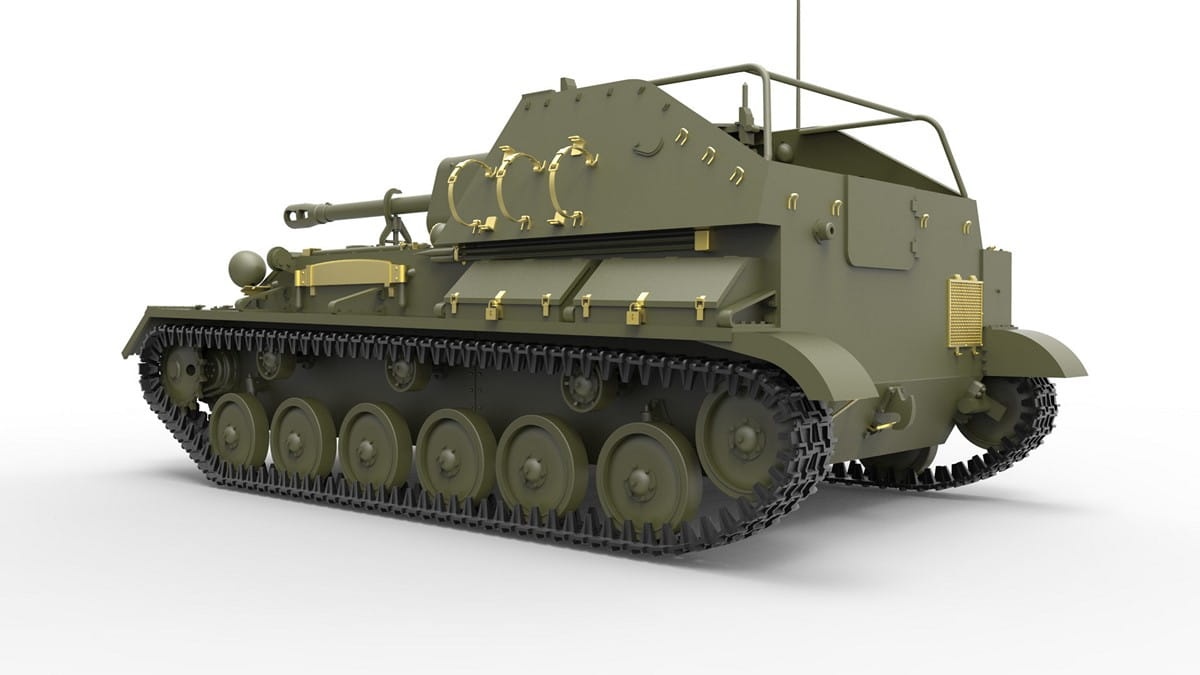 Zdjęcie dodatkowe produktu Su-76M w/Crew Special Edition 1:35 MiniArt 35262