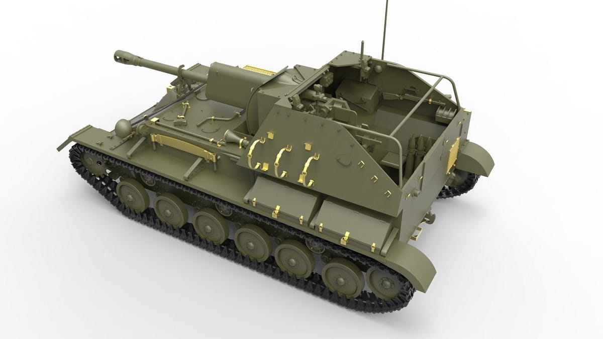 Zdjęcie dodatkowe produktu Su-76M w/Crew Special Edition 1:35 MiniArt 35262