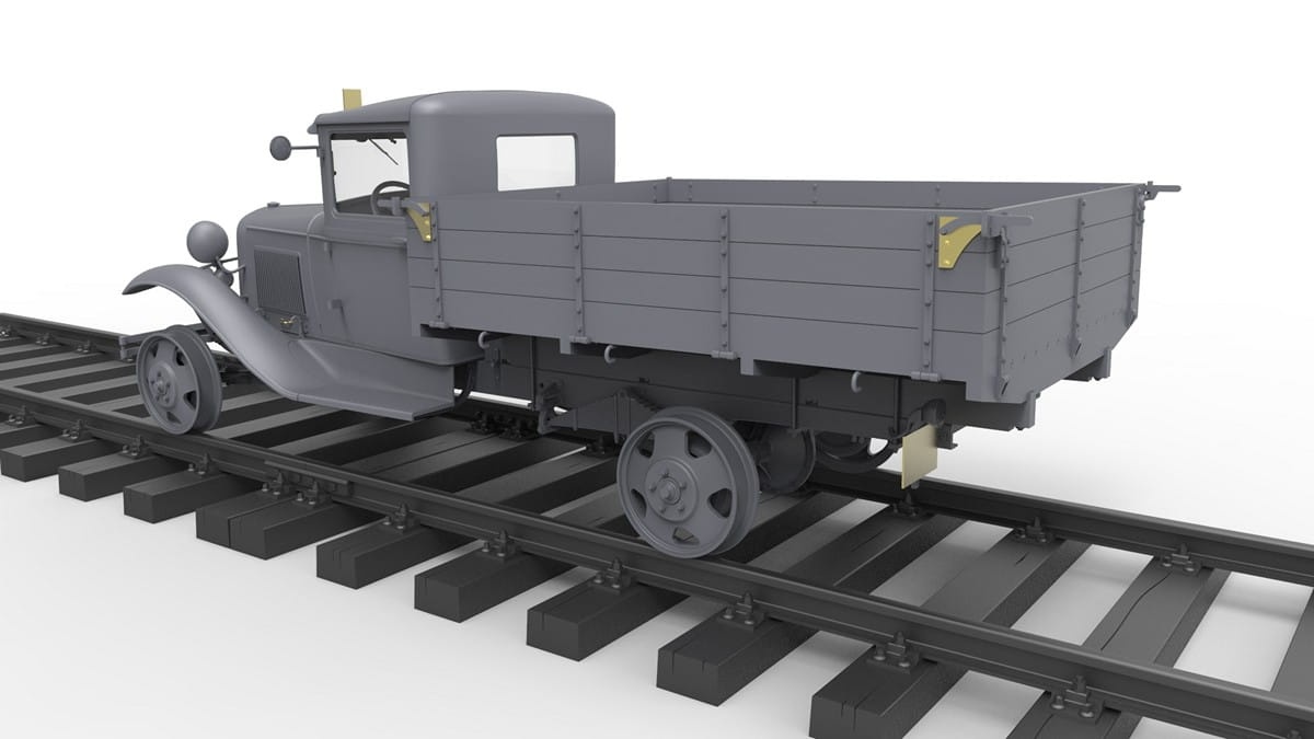 Zdjęcie dodatkowe produktu Railroad Truck 1,5 Ton 1:35 MiniArt 35265