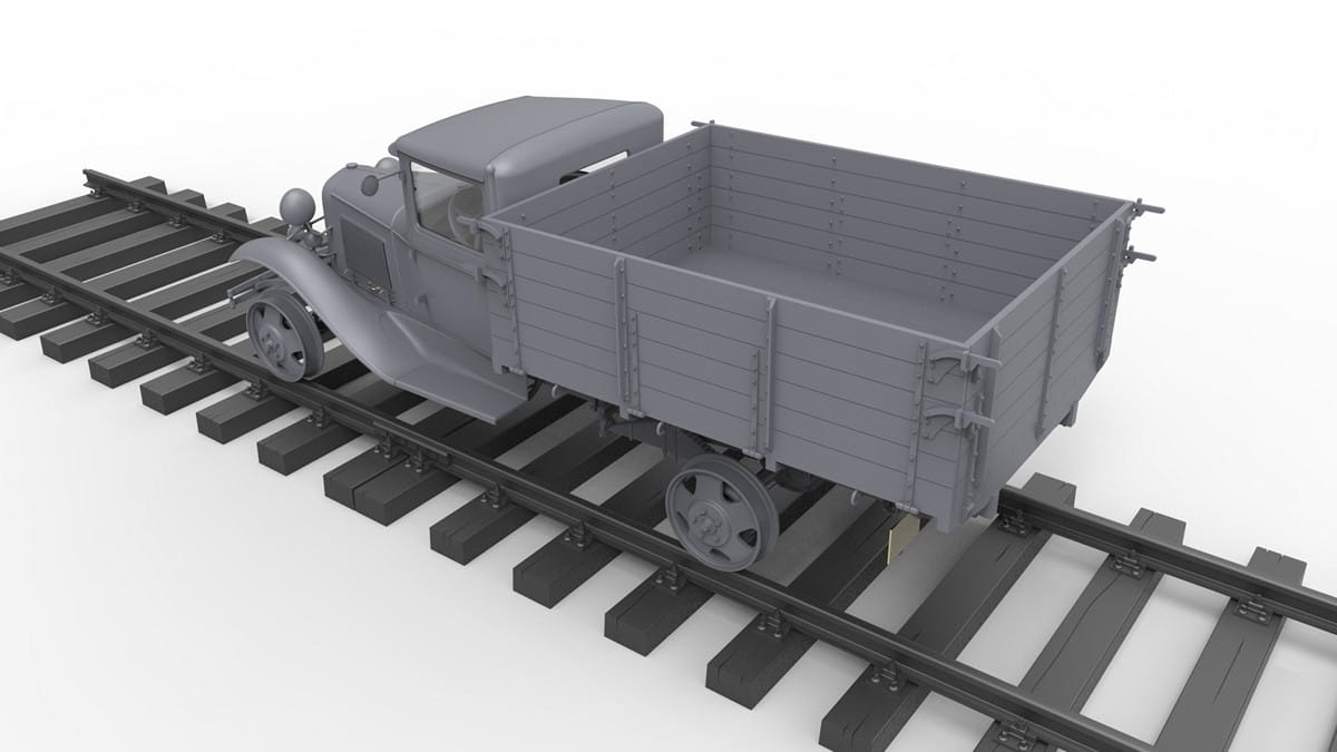 Zdjęcie dodatkowe produktu Railroad Truck 1,5 Ton 1:35 MiniArt 35265