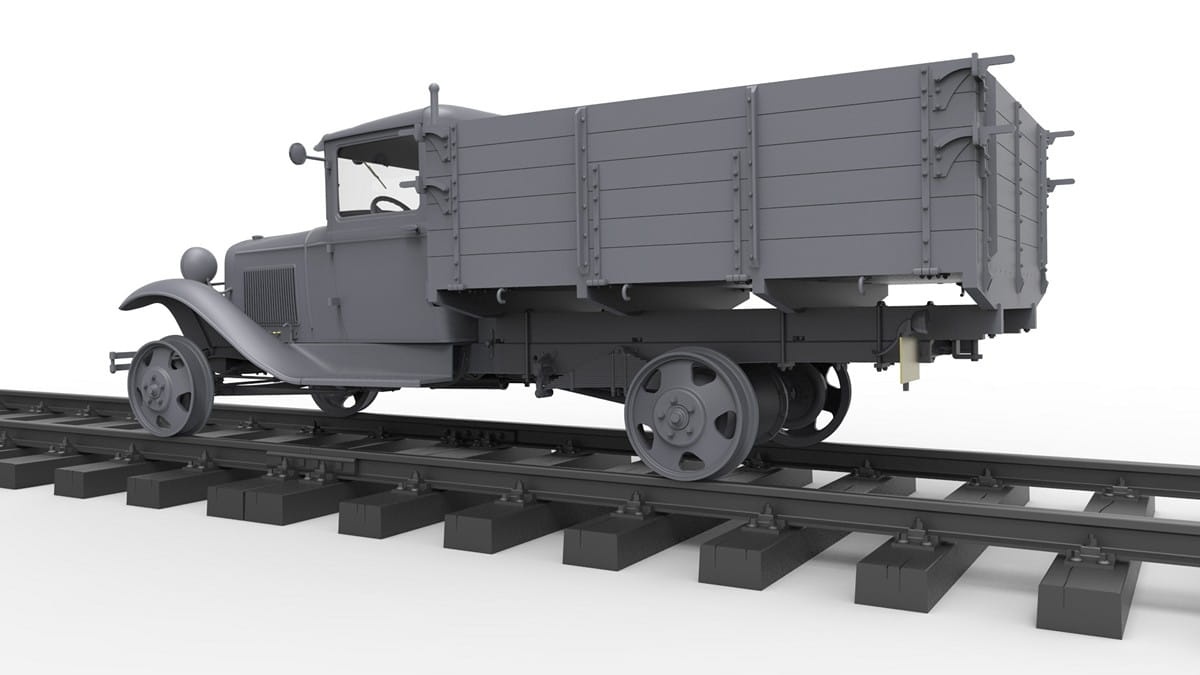 Zdjęcie dodatkowe produktu Railroad Truck 1,5 Ton 1:35 MiniArt 35265