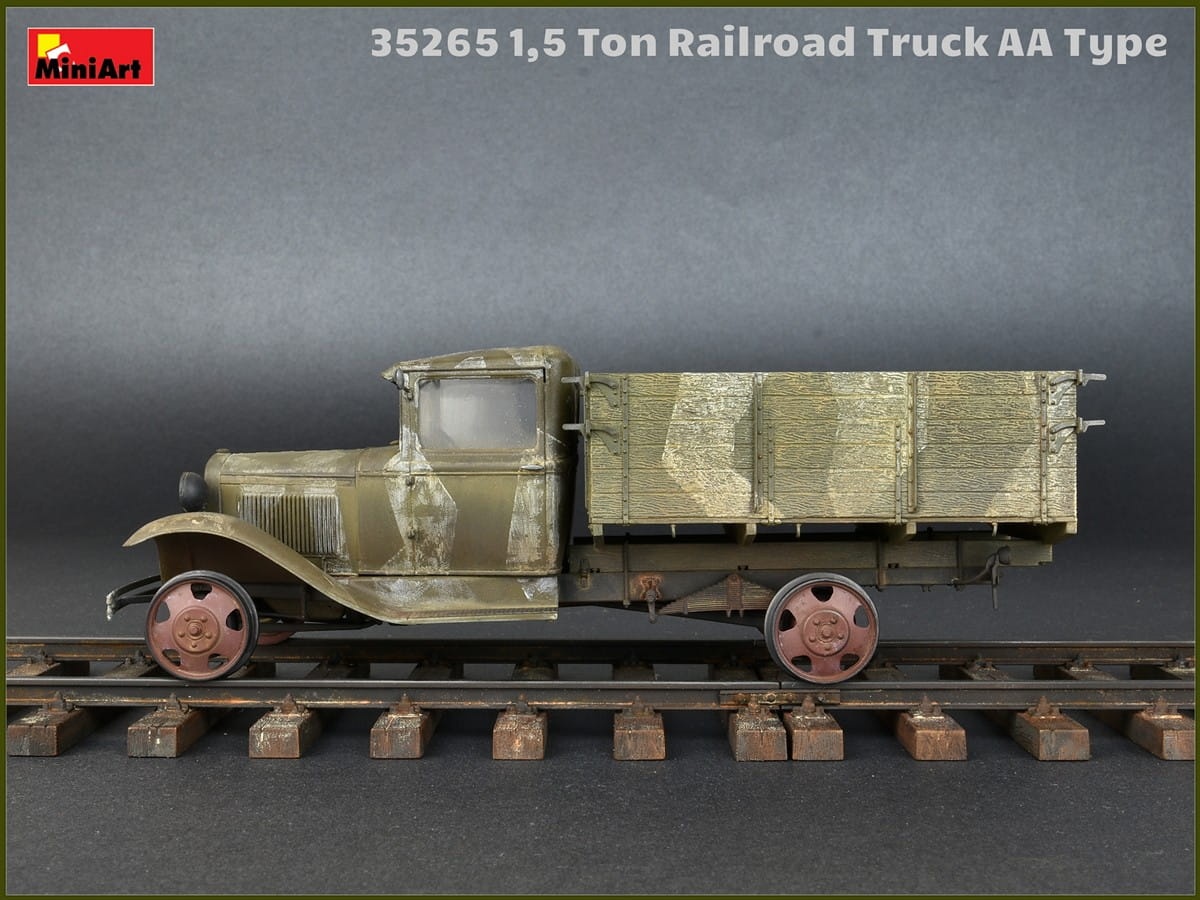Zdjęcie dodatkowe produktu Railroad Truck 1,5 Ton 1:35 MiniArt 35265