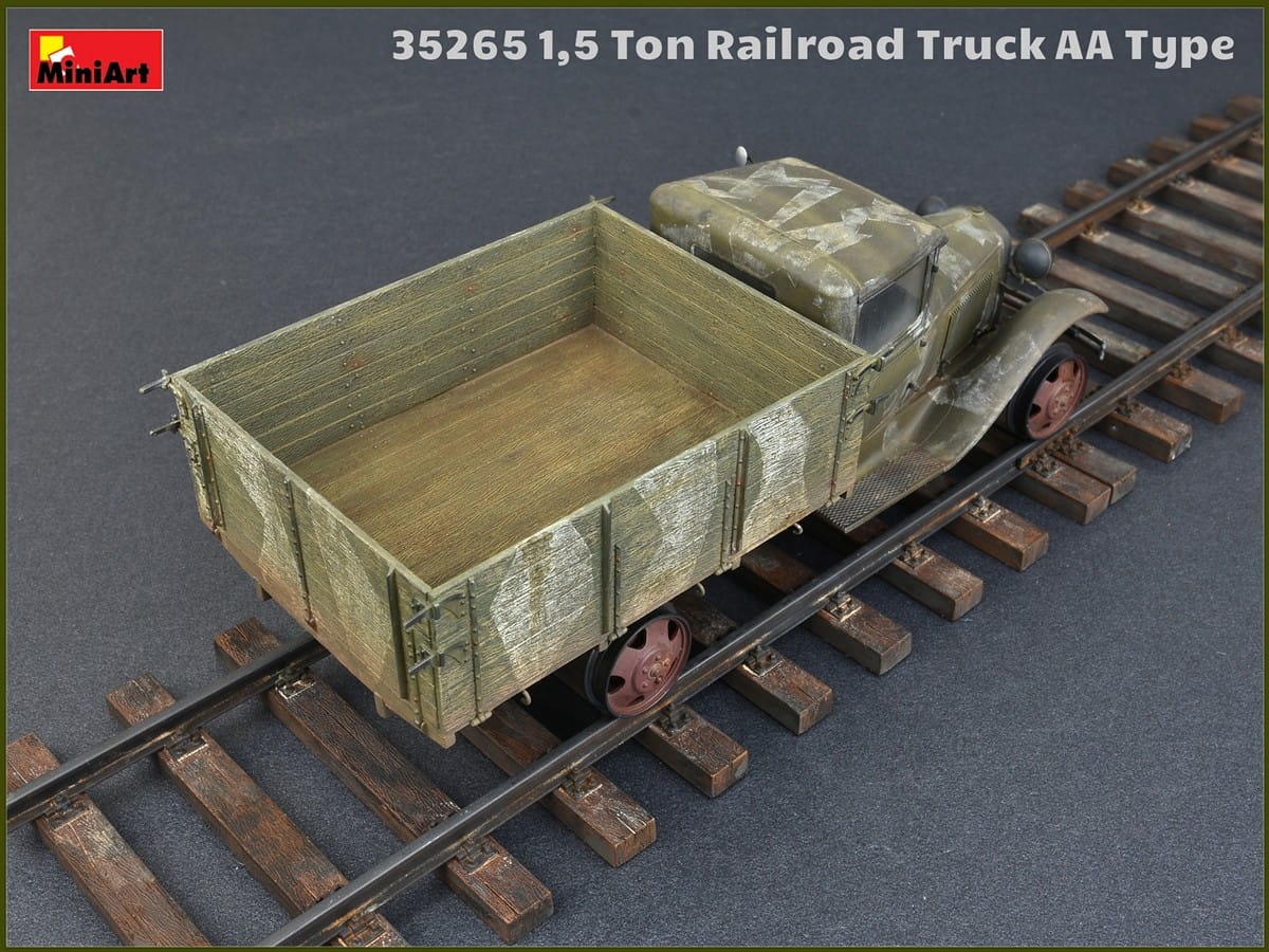 Zdjęcie dodatkowe produktu Railroad Truck 1,5 Ton 1:35 MiniArt 35265