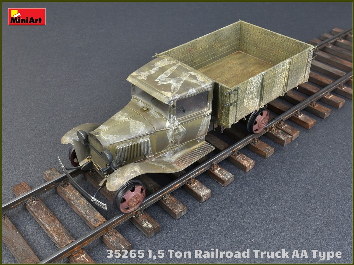 Zdjęcie dodatkowe produktu Railroad Truck 1,5 Ton 1:35 MiniArt 35265