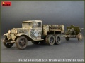Zdjęcie dodatkowe produktu Soviet 2T 6x4 Truck and 76mm USV-BR Gun 1:35 MiniArt 35272