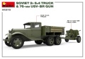 Zdjęcie dodatkowe produktu Soviet 2T 6x4 Truck and 76mm USV-BR Gun 1:35 MiniArt 35272