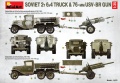 Zdjęcie dodatkowe produktu Soviet 2T 6x4 Truck and 76mm USV-BR Gun 1:35 MiniArt 35272