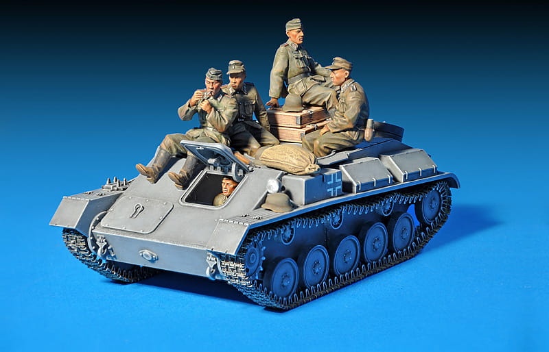 Zdjęcie dodatkowe produktu German artillery tractor T-70(r) and 7,62cm FK 288(r) 1:35 MiniArt 35039