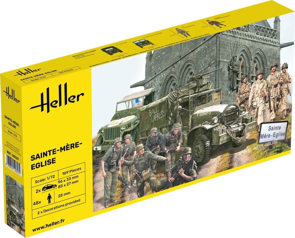 Zdjęcie główne produktu Sainte-Mere-Eglise 1:72 Heller 50327