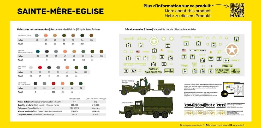 Zdjęcie dodatkowe produktu Sainte-Mere-Eglise 1:72 Heller 50327
