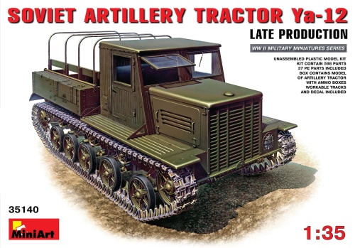 Soviet Artillery Tractor YA-12 1:35 MiniArt 35140
