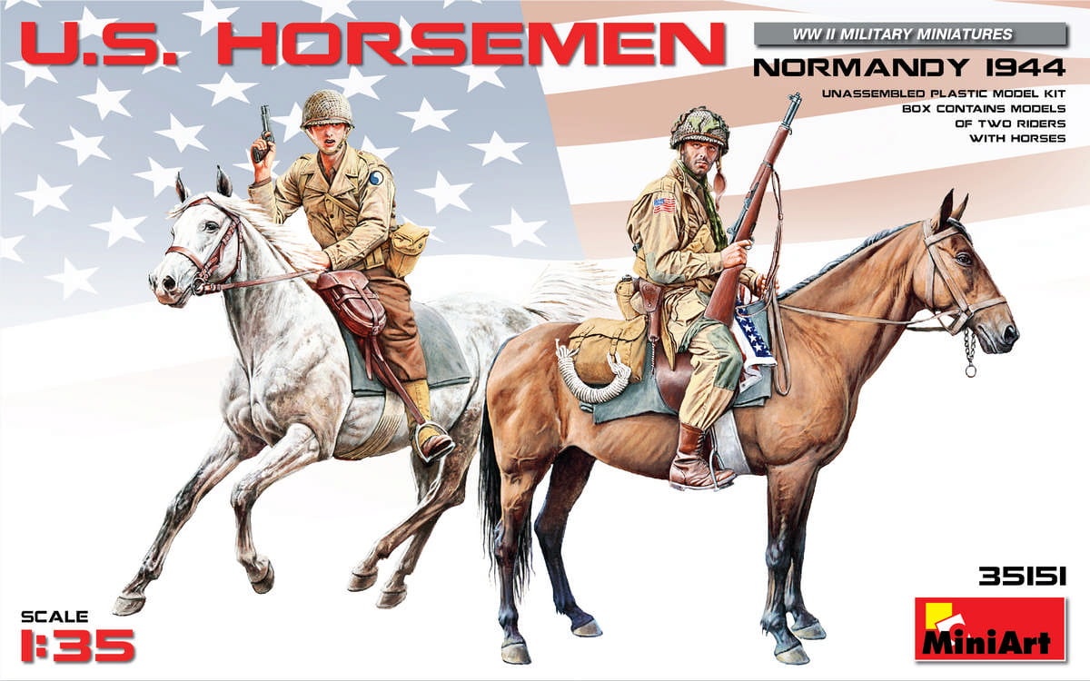 Zdjęcie główne produktu US Horsemen 1:35 MiniArt 35151