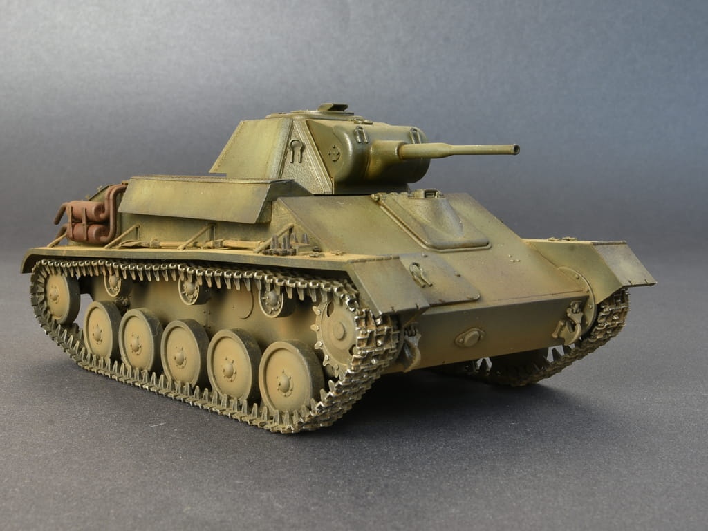 Zdjęcie dodatkowe produktu T-70M Soviet Light Tank w/Crew 1:35 MiniArt 35194