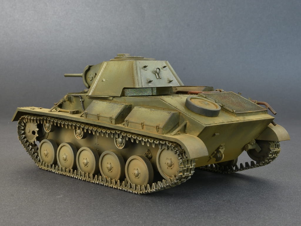 Zdjęcie dodatkowe produktu T-70M Soviet Light Tank w/Crew 1:35 MiniArt 35194
