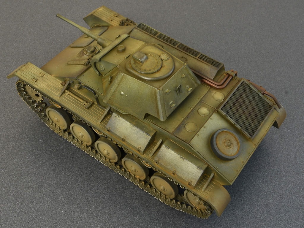 Zdjęcie dodatkowe produktu T-70M Soviet Light Tank w/Crew 1:35 MiniArt 35194