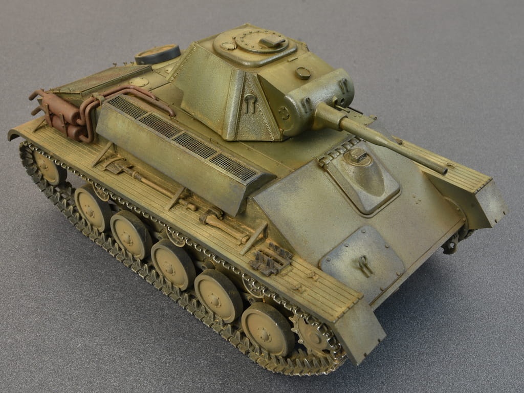 Zdjęcie dodatkowe produktu T-70M Soviet Light Tank w/Crew 1:35 MiniArt 35194