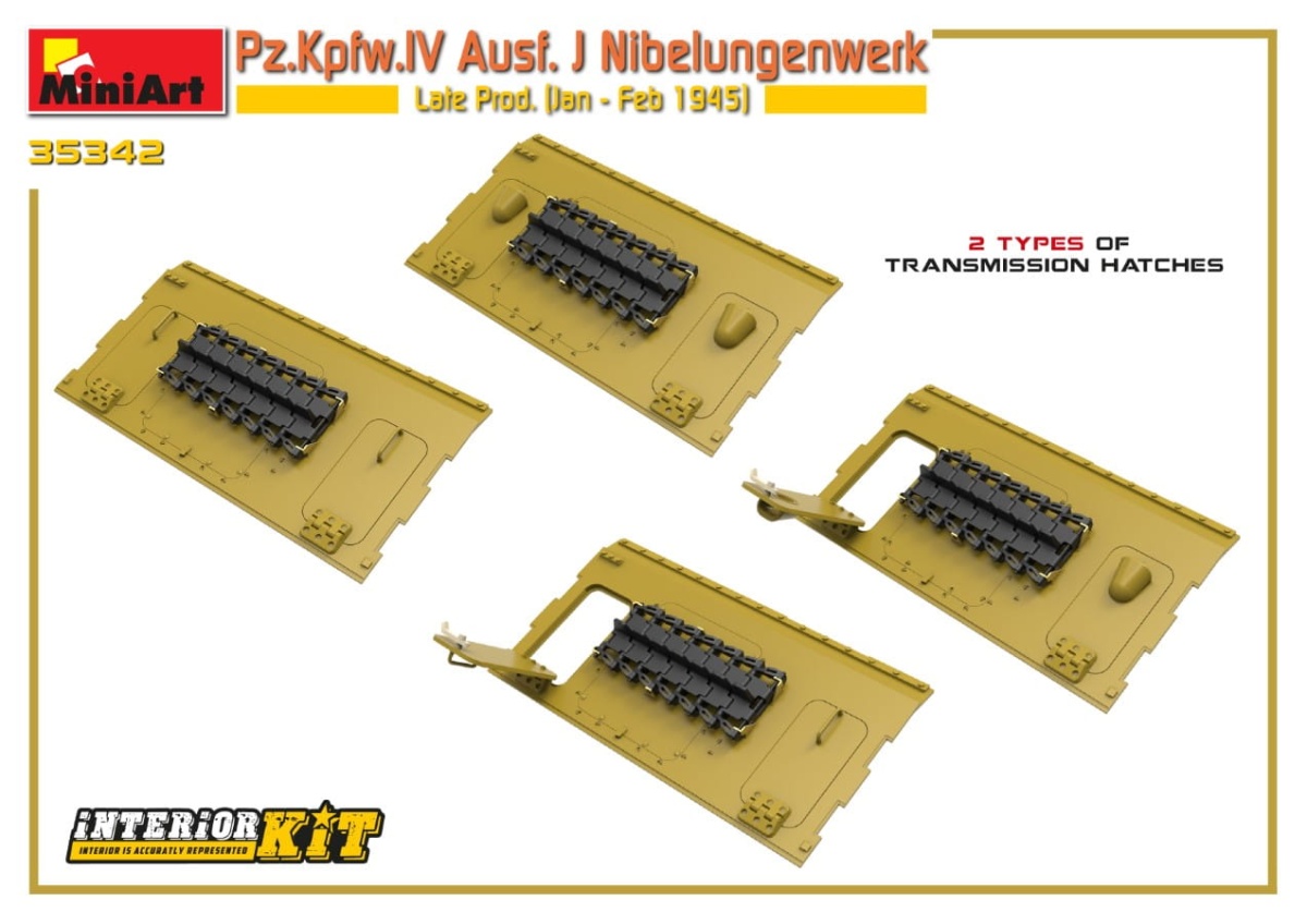 Zdjęcie dodatkowe produktu Pz.Kpfw.IV Ausf. J Nibelungenwerk 1:35 MiniArt 35342