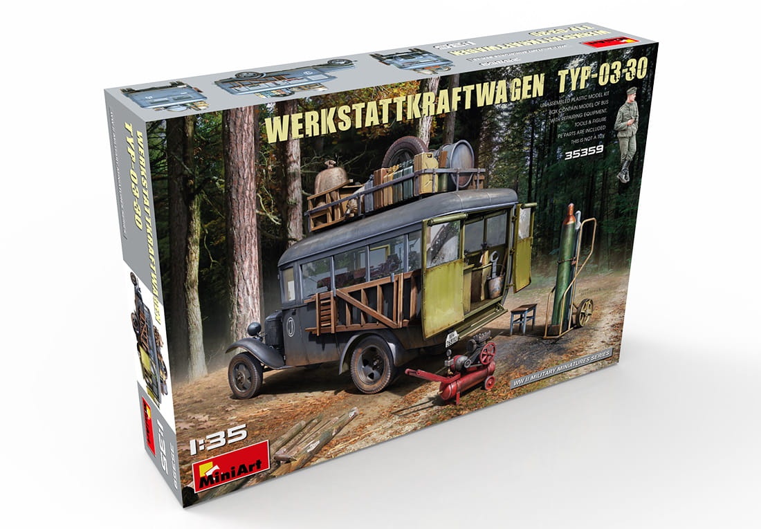Zdjęcie dodatkowe produktu Werkstattkraftwagen Typ-03-30 1:35 MiniArt 35359