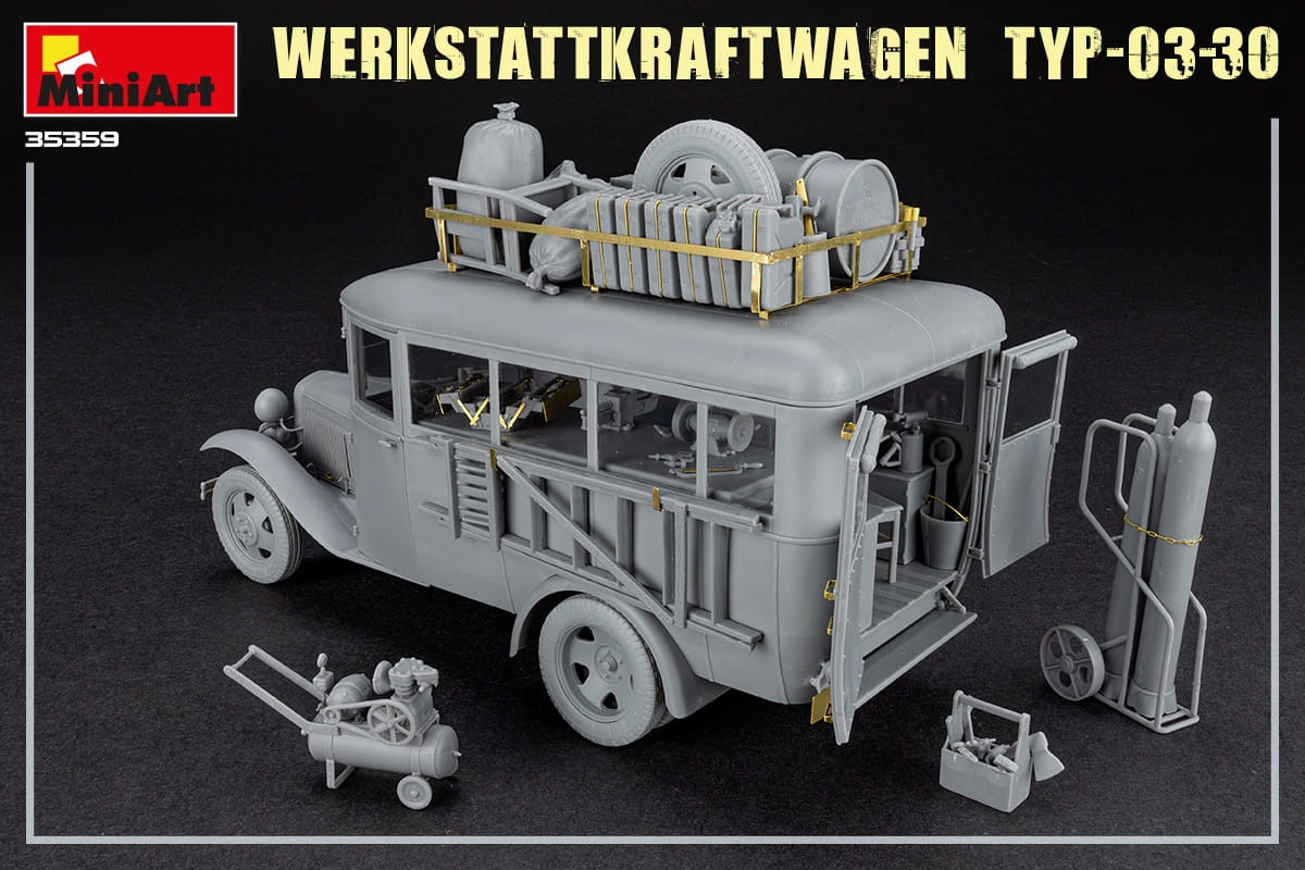 Zdjęcie dodatkowe produktu Werkstattkraftwagen Typ-03-30 1:35 MiniArt 35359