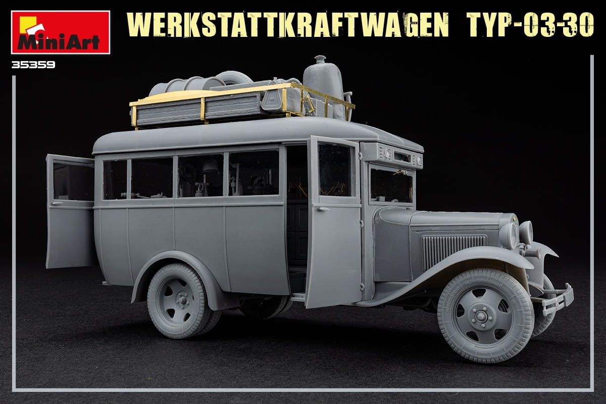 Zdjęcie dodatkowe produktu Werkstattkraftwagen Typ-03-30 1:35 MiniArt 35359