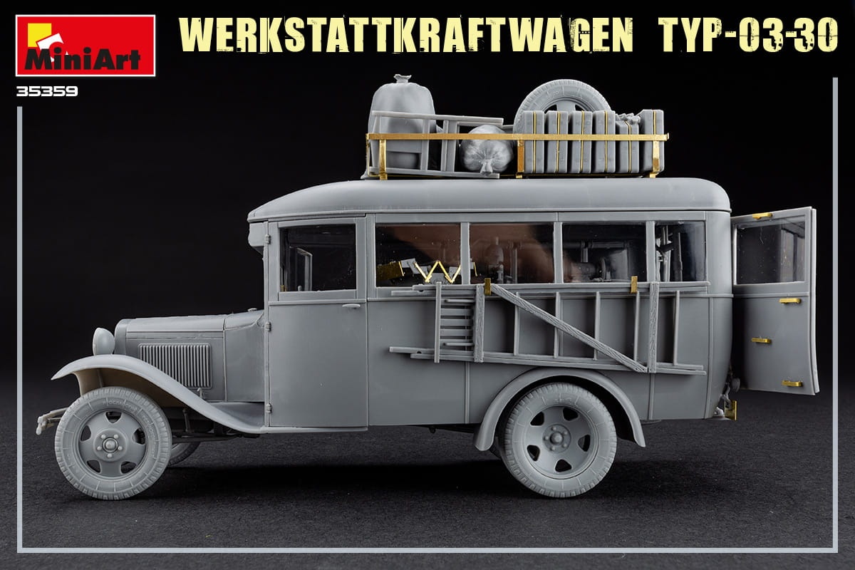 Zdjęcie dodatkowe produktu Werkstattkraftwagen Typ-03-30 1:35 MiniArt 35359