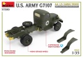 Zdjęcie dodatkowe produktu US Army G7107 4x4 1,5t Cargo Truck 1:35 MiniArt 35380