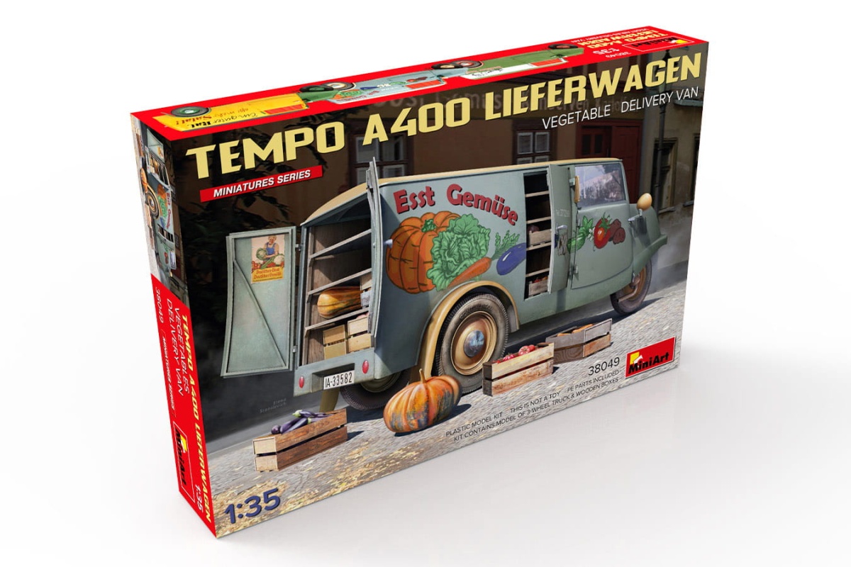 Zdjęcie dodatkowe produktu Tempo A400 Lieferwagen 1:35 MiniArt 38049