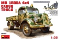 Zdjęcie główne produktu Mercedes-Benz (MB) L1500A 4X4 Cargo Truck 1:35 MiniArt 35150