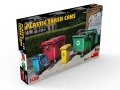 Zdjęcie dodatkowe produktu Plastic Trash Cans 1:35 MiniArt 35617