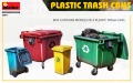 Zdjęcie dodatkowe produktu Plastic Trash Cans 1:35 MiniArt 35617