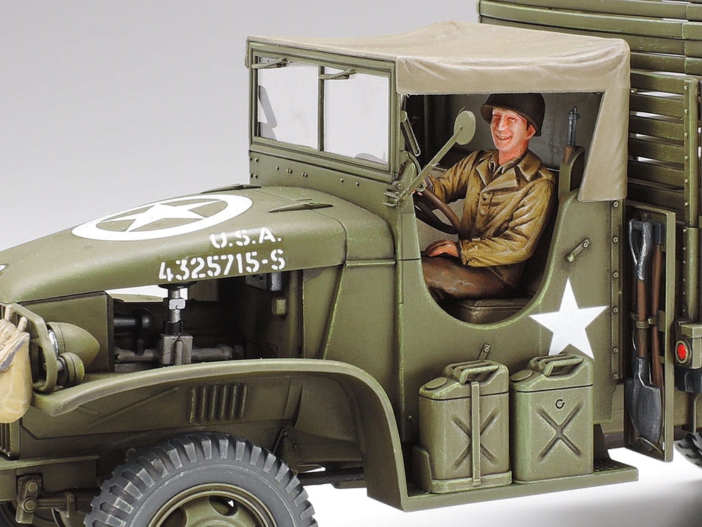 Zdjęcie dodatkowe produktu US 2.5-Ton 6x6 Cargo Truck 1:35 Tamiya 35218