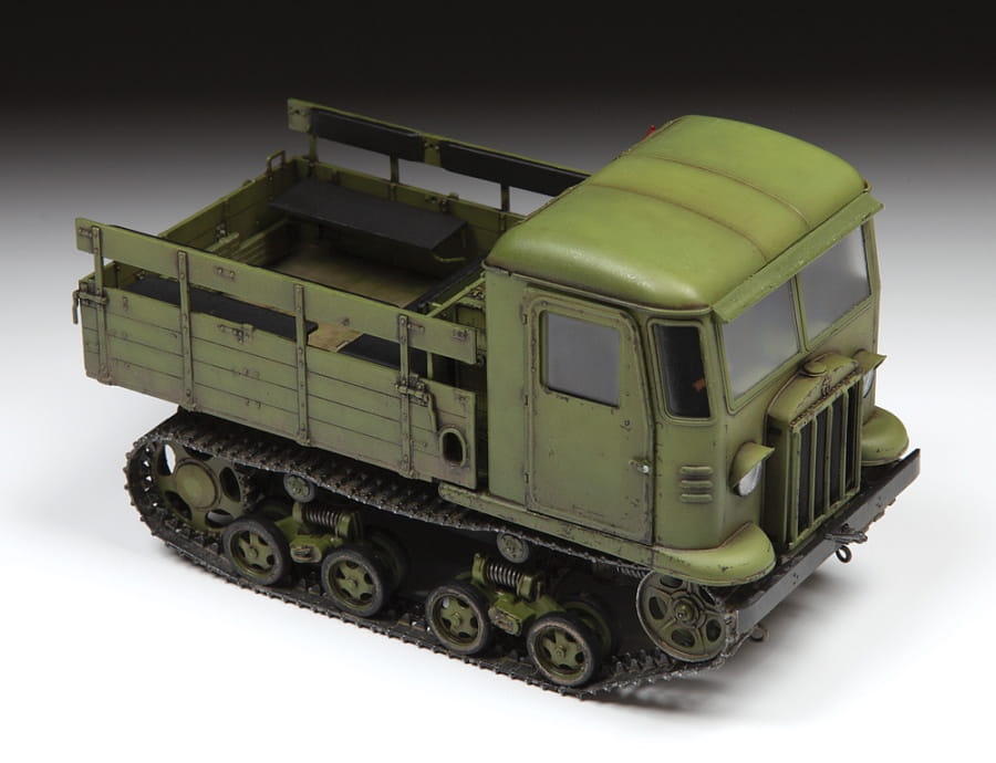 Zdjęcie dodatkowe produktu STZ-5 radziecki ciągnik gąsienicowy 1:35 Zvezda 3663