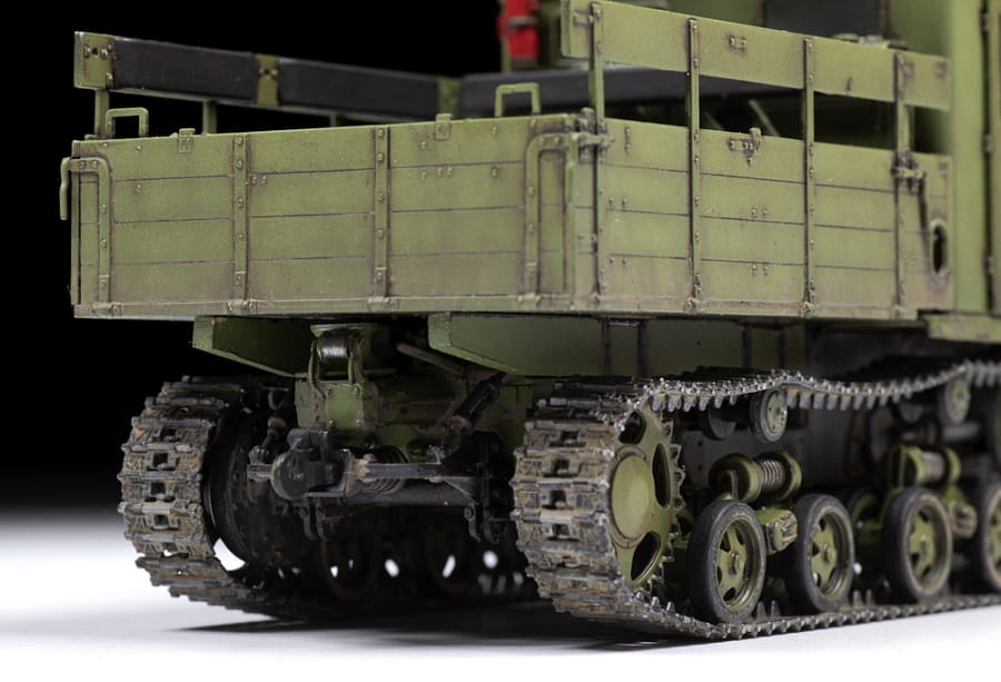 Zdjęcie dodatkowe produktu STZ-5 radziecki ciągnik gąsienicowy 1:35 Zvezda 3663